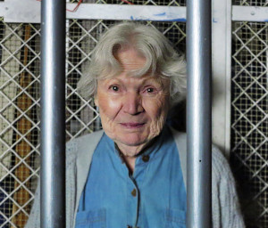 Marilyn Chris as serial killer Nanny Doss. Photo by Jonathan Slaff.
