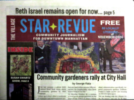 Newspaper cover above the fold